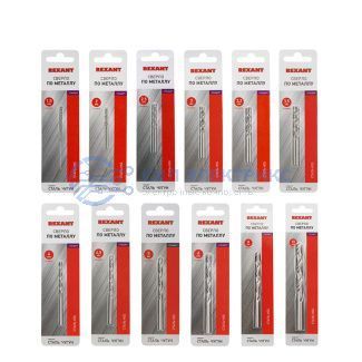 Набор сверл по металлу Домашний Max (HSS) диаметр 1,5-2-2,5-3-3,2-3,5-4-4,5-5-6-8-10 мм (12 шт.) REXANT фото Набор сверл по металлу Домашний Max (HSS) диаметр 1,5-2-2,5-3-3,2-3,5-4-4,5-5-6-8-10 мм (12 шт.) REXANT