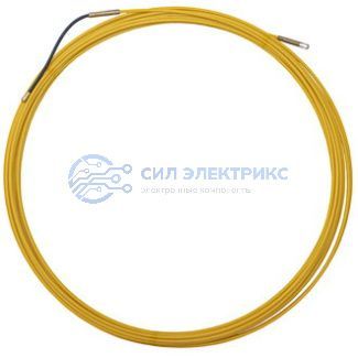 фото Протяжка кабеля 3мм*50м желтая, СП