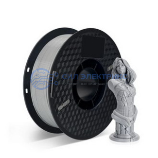 фото Филамент для 3D-принтера PETG-1.75-GRY-1KG