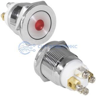 фото Кнопка антивандальная GQ19PF-10D/R/N off-(on)