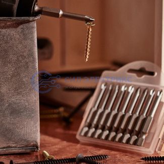 Бита PZ1х50 мм для шуруповерта (упак. 10 шт.) Kranz фото Бита PZ1х50 мм для шуруповерта (упак. 10 шт.) Kranz