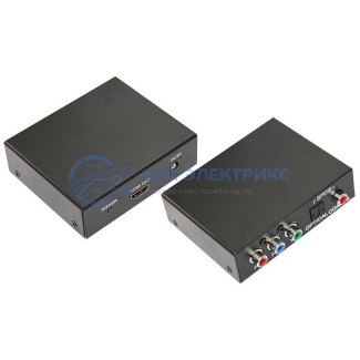 Конвертер YPbPr + SPDIF / Toslink на HDMI, металл REXANT фото Конвертер YPbPr + SPDIF / Toslink на HDMI, металл REXANT