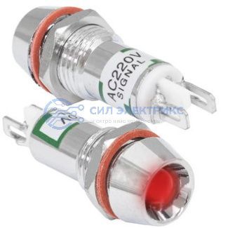 фото Светодиодный индикатор (лампа) L-616-R 220v (10mm)