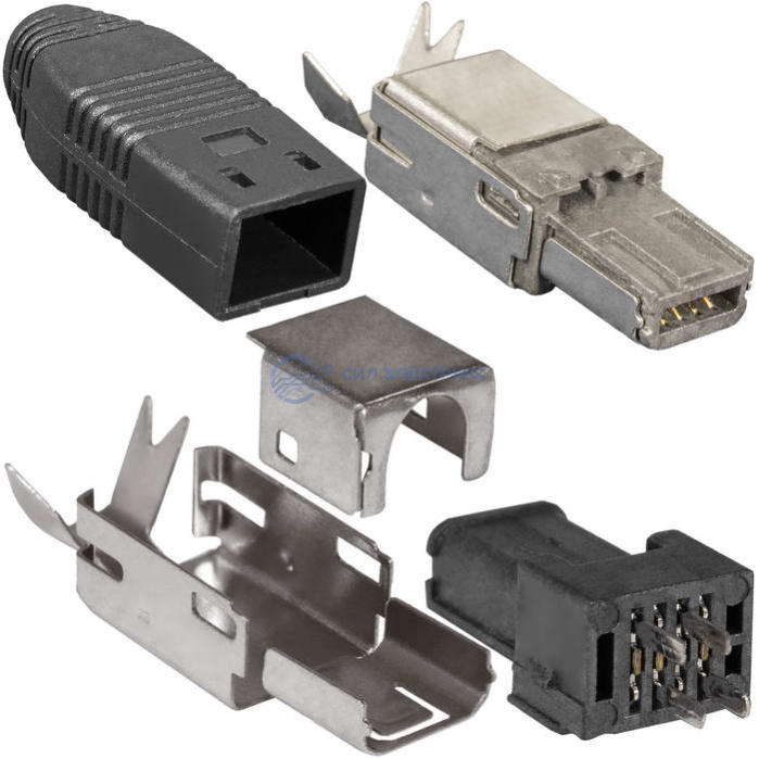 Переходник USBA/Mini-SP 4 контакта фото Переходник USBA/Mini-SP 4 контакта