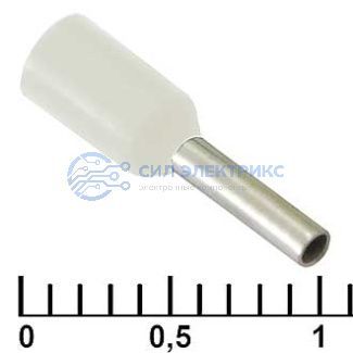 фото Наконечник на кабель DN00706 white (1.2x6mm)