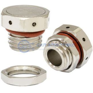 фото Клапан выравнивания давления M12X1.5 Brass/ nut