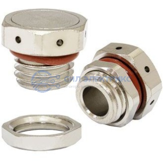 M12X1.5 Brass/ nut фото M12X1.5 Brass/ nut