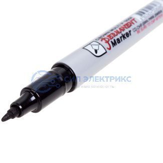 фото Маркер перманентный Multi Marker Super Slim 1мм, черный, пулевидный Crown
