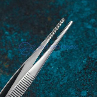 фото Пинцет прямой, рифленый 160мм (блистер) REXANT