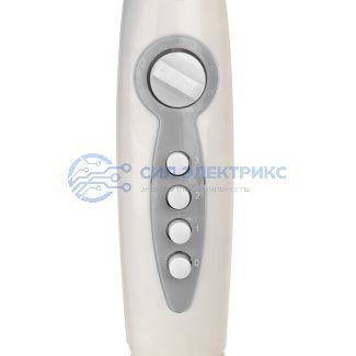 фото Вентилятор напольный DUX DX-1611T с таймером, 40 Вт, 220V, цвет белый/серый