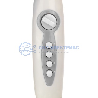 фото Вентилятор напольный DUX DX-1611T с таймером, 40 Вт, 220V, цвет белый/серый