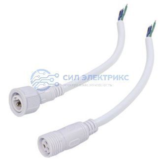 Герметичный разъем 3pin WP*3 L=40 D=13mm 3*0.3mm2 фото Герметичный разъем 3pin WP*3 L=40 D=13mm 3*0.3mm2