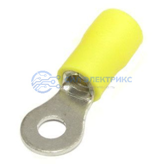 фото Наконечник кольцевой изолированный RVL5.5-4 yellow