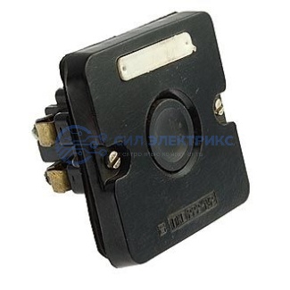 фото Кнопка ПКЕ122-1У2 ЧЁРН., 1-местная, IP40/IP65, 68×68×51 мм