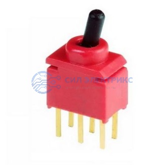 фото Микротумблер SMTS-CST10T2-106, ON-OFF, SPST, 3 А, 250 В, 20 мОм