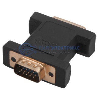 Переходник штекер VGA - гнездо DVI-I REXANT фото Переходник штекер VGA - гнездо DVI-I REXANT