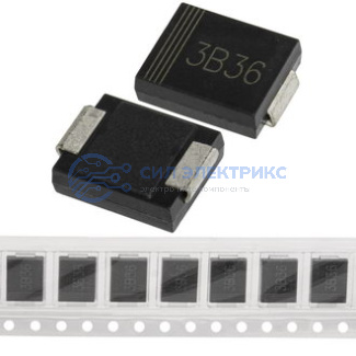фото Диод Шоттки 30BQ060, 30 А, 60 В, корпус DPAK