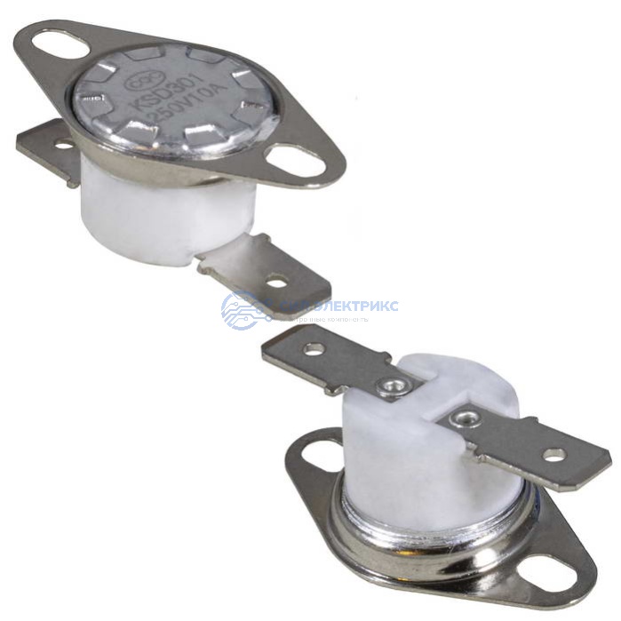 Термостат KSD301 200*C 10A NC cera фото Термостат KSD301 200*C 10A NC cera
