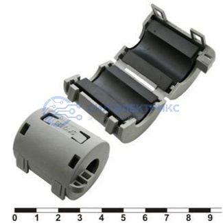фото Фильтр ферритовый на провод ZCAT3035-1330 (grey)