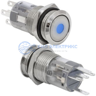 фото Кнопка антивандальная LAS2GQF-11ZD/B/N on-on