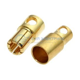 фото Силовой разъем Plug 6.0 M+F