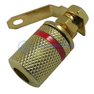 фото Штекер (гнездо, клемма) JD-535 red