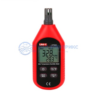 фото Измеритель влажности и температуры компактный UNI-T UT333