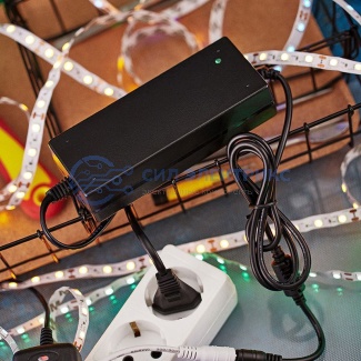 фото Блок питания (сетевой адаптер) AC 110-250В/DC 12В, 6А, 72ВТ с DC разъемом подключения 5,5x2,1 (IP43)