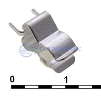 фото Держатель предохранителя NF-004, 5х20mm (FC-001S) Ag, 10 А