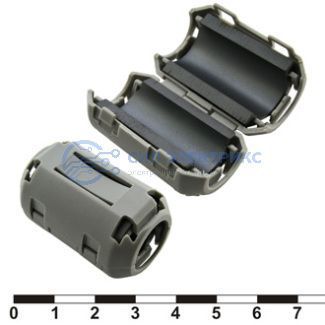 фото Фильтр ферритовый на провод ZCAT2436-1330A (grey)
