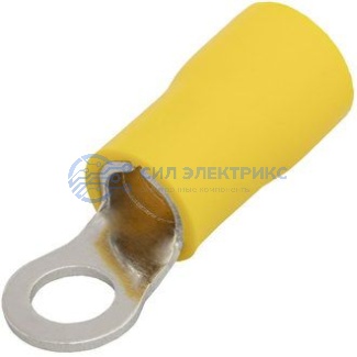 фото Наконечник кольцевой изолированный RVS5.5-4 yellow
