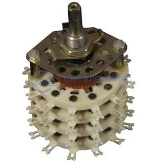 фото Переключатель ПГК‑3П12Н‑6, 3 позиции, номинальное напряжение 250 В, ток 6 А