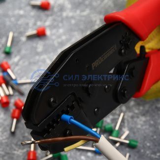 фото Кримпер PROconnect HT-336 E для обжима штыревых наконечников 0.5-4.0 мм²
