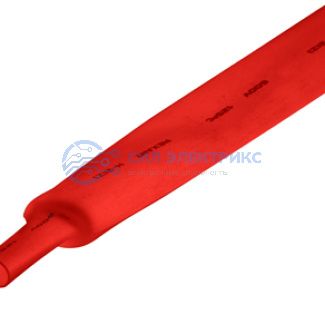 фото Трубка термоусаживаемая ТУТ нг 22,0/11,0мм, красная, упаковка 10 шт. по 1м REXANT