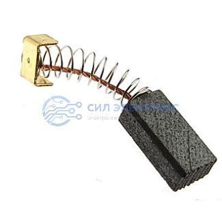 фото Графитовая щетка для электродвигателя brush 5x8x17 spring