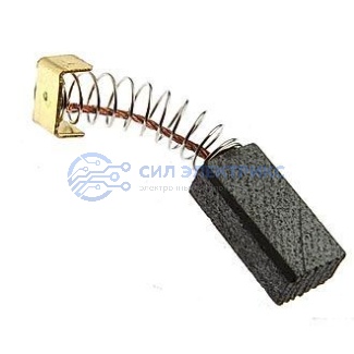фото Графитовая щетка для электродвигателя brush 5x8x17 spring