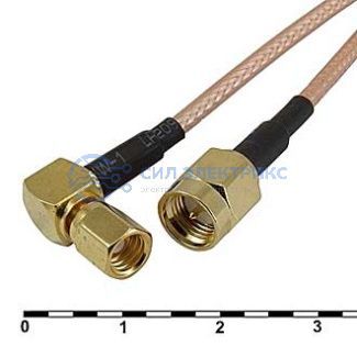 фото Высокочастотный разъем SMA-P/SMA-JR RG316 30cm