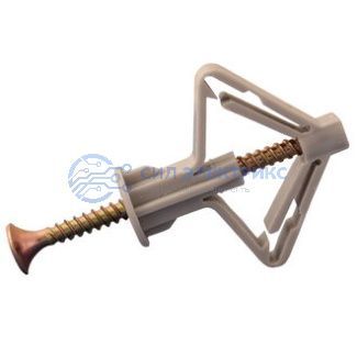 Дюбель складной с шурупом 4х60 мм фото Дюбель складной с шурупом 4х60 мм