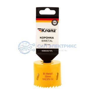 фото Коронка Bimetal 55 мм Kranz