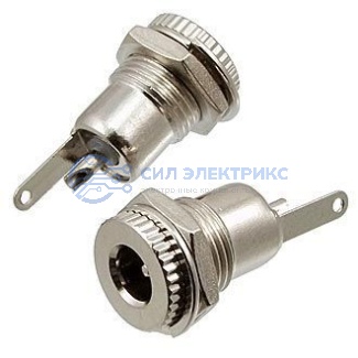 фото Разъём питания штырьковый TC 5.5x2.5mm metal
