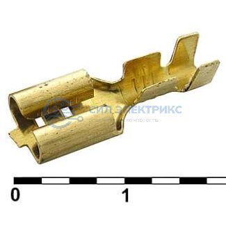 фото Клемма ножевая неизолированная DJ622-D6.3B