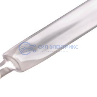 фото Трубка термоусаживаемая ТУТ 10,0/5,0мм, прозрачная, упаковка 50 шт. по 1м REXANT