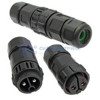 Герметичный разъем SZC-300-2P IP68 (250V 30A) фото Герметичный разъем SZC-300-2P IP68 (250V 30A)