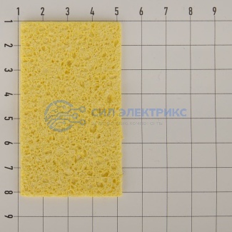фото Губка для очистки паяльного жала 70x40 мм REXANT