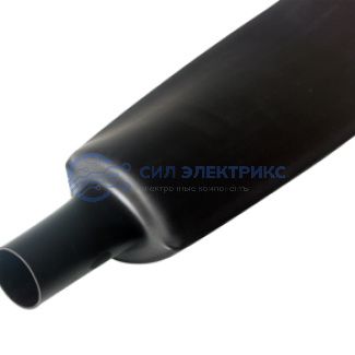 фото Трубка термоусаживаемая ТУТ нг 50,0/25,0мм, черная, упаковка 10 шт. по 1м REXANT