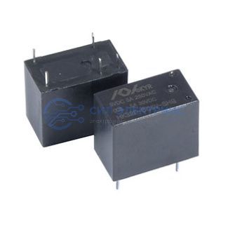 фото Реле HK32F-DC5V-SHG HKE, 5VDC, 5A, тип контактов: переключающий (DPDT), сила удержания: 95 г, рабочая температура: -40°C до +85°C