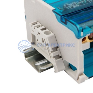 фото Ограничитель на DIN-рейку (пластик) (пакет 10 шт/уп) REXANT