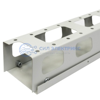 фото Органайзер кабельный вертикальный 47U, Standart без крышки, ширина 100мм REXANT