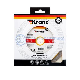 фото Диск алмазный отрезной сплошной 150x22.2x2x10 мм KRANZ