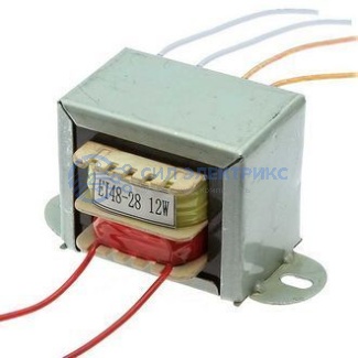 фото Трансформатор питания EI48*28 220v to 2x12v 12W